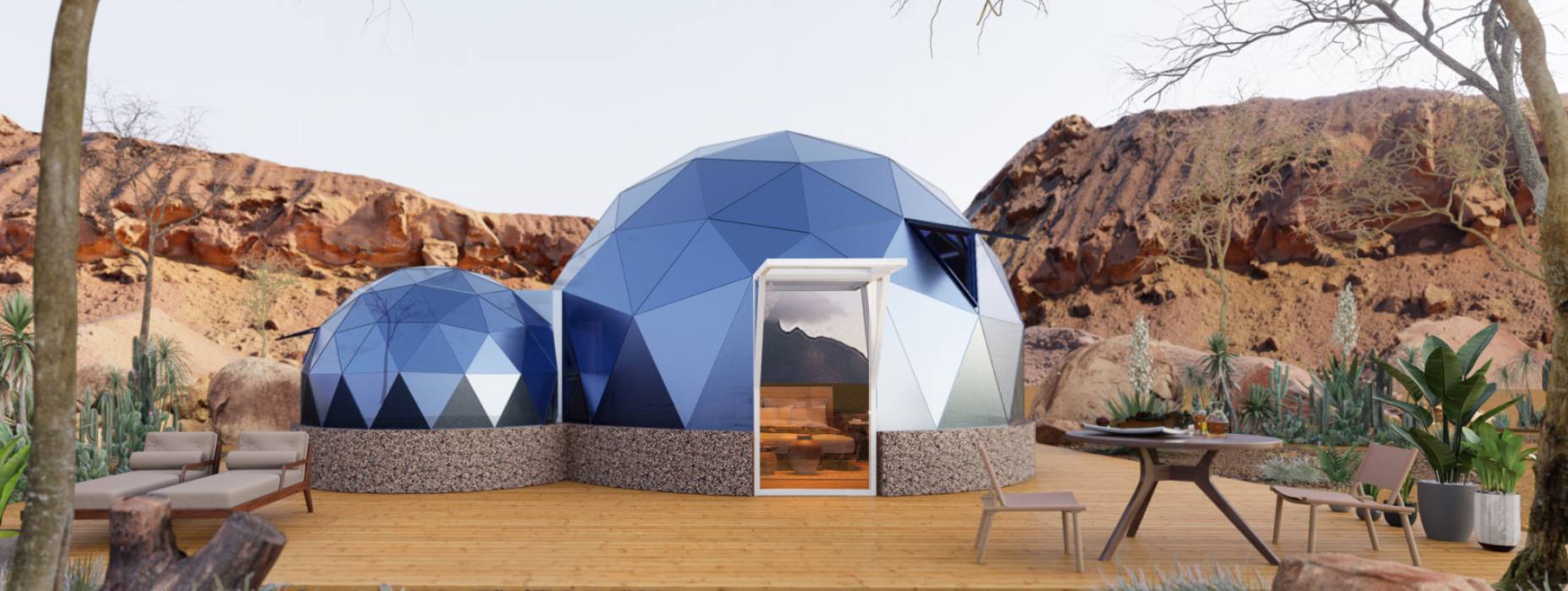 红山区球形智能光伏玻璃星空房